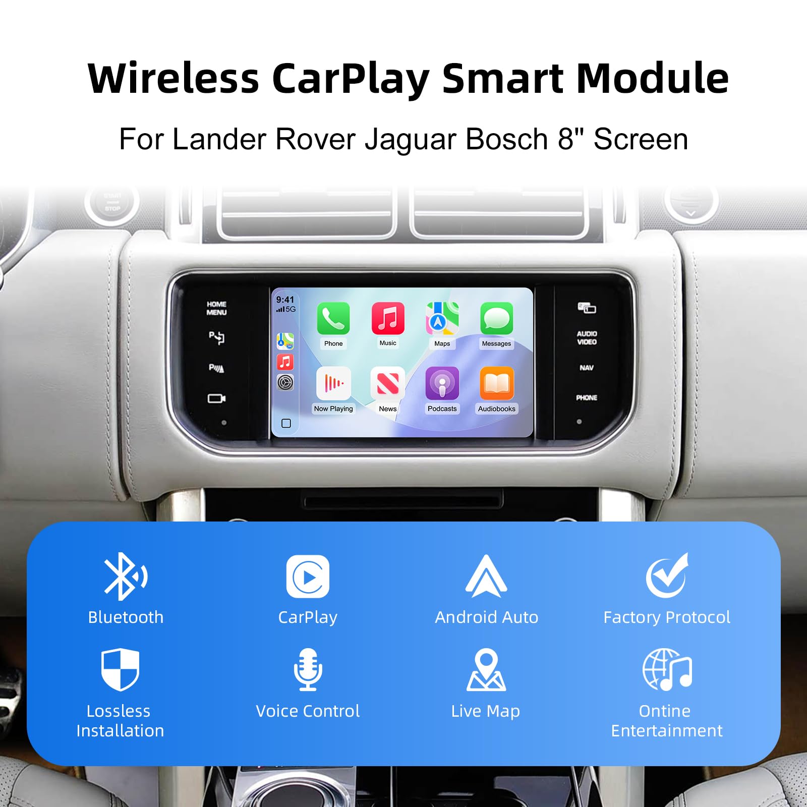 Amazon.com: ANYFAR Wireless CarPlay Android Auto Adapter Decoder